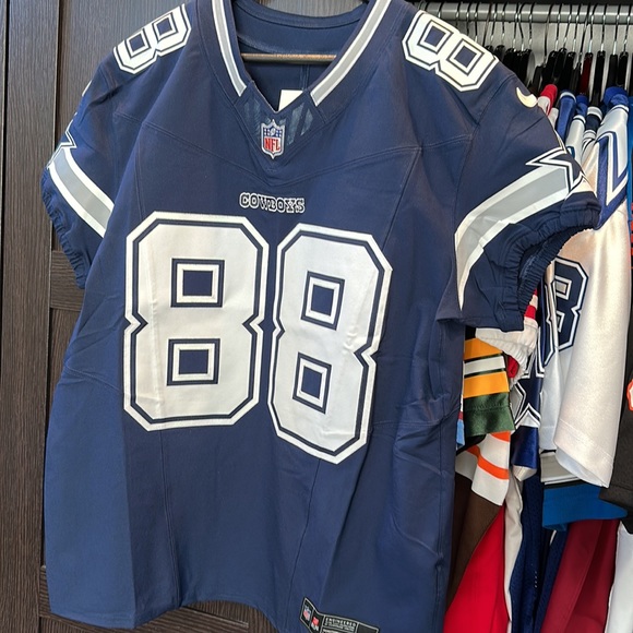 CeeDee Lamb Dallas Cowboys Nike Vapor F.U.S.E. Elite Authentic Jersey - Navy - Picture 6 of 12